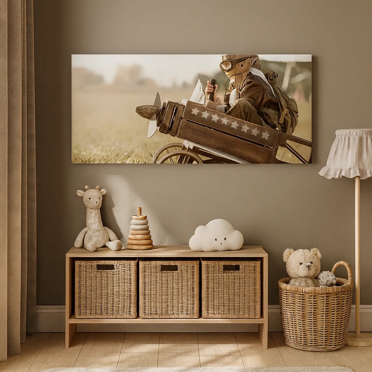 Schilderen op canvas - Begin naar een droom - 30x30 cm