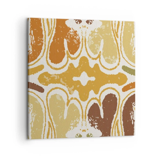 Schilderen op canvas - Sentimentele abstractie - 60x60 cm