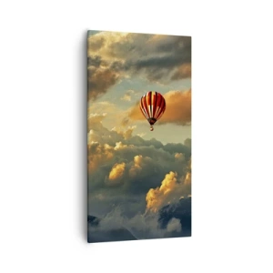 Schilderen op canvas - Ik vlieg omdat ik dat wil - 55x100 cm