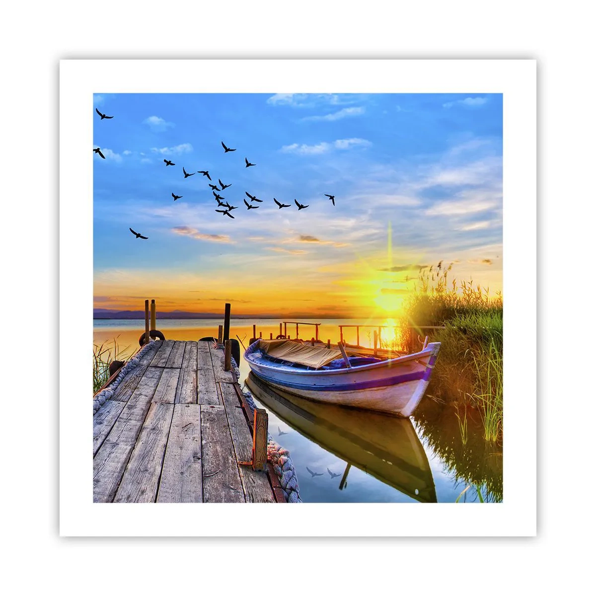 Poster - Ik zie je morgen - 50x50 cm