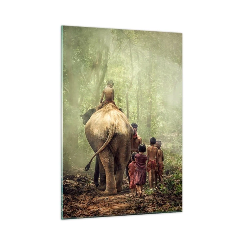 Schilderen op glas - Nieuw Jungle Boek - 50x70 cm