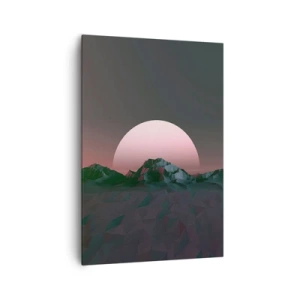 Schilderen op canvas - In een naburig sterrenstelsel - 70x100 cm