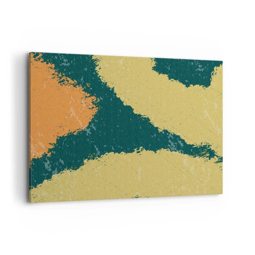 Schilderen op canvas - Abstractie – langzame beweging - 120x80 cm