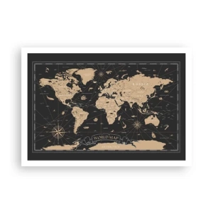 Poster - De grenzen van mijn wereld - 100x70 cm