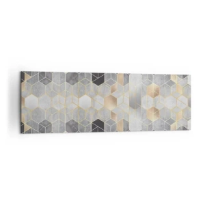 Schilderen op canvas - Diamant samenstelling - 160x50 cm