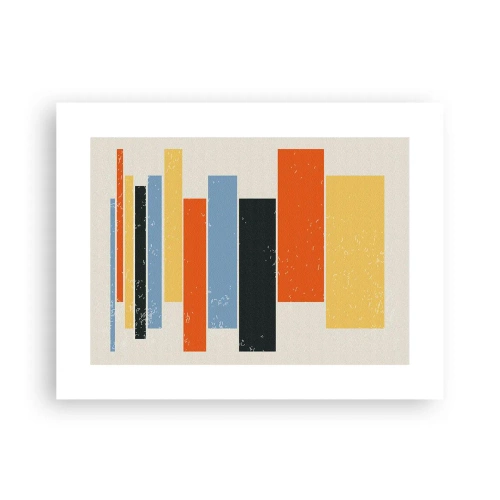 Poster - Muzieknotatie - 40x30 cm