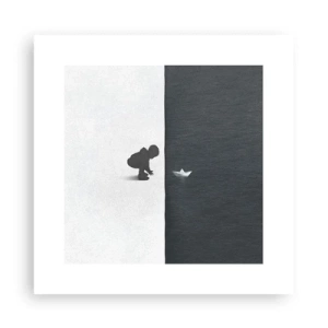 Poster - Geweldige expeditie - 30x30 cm