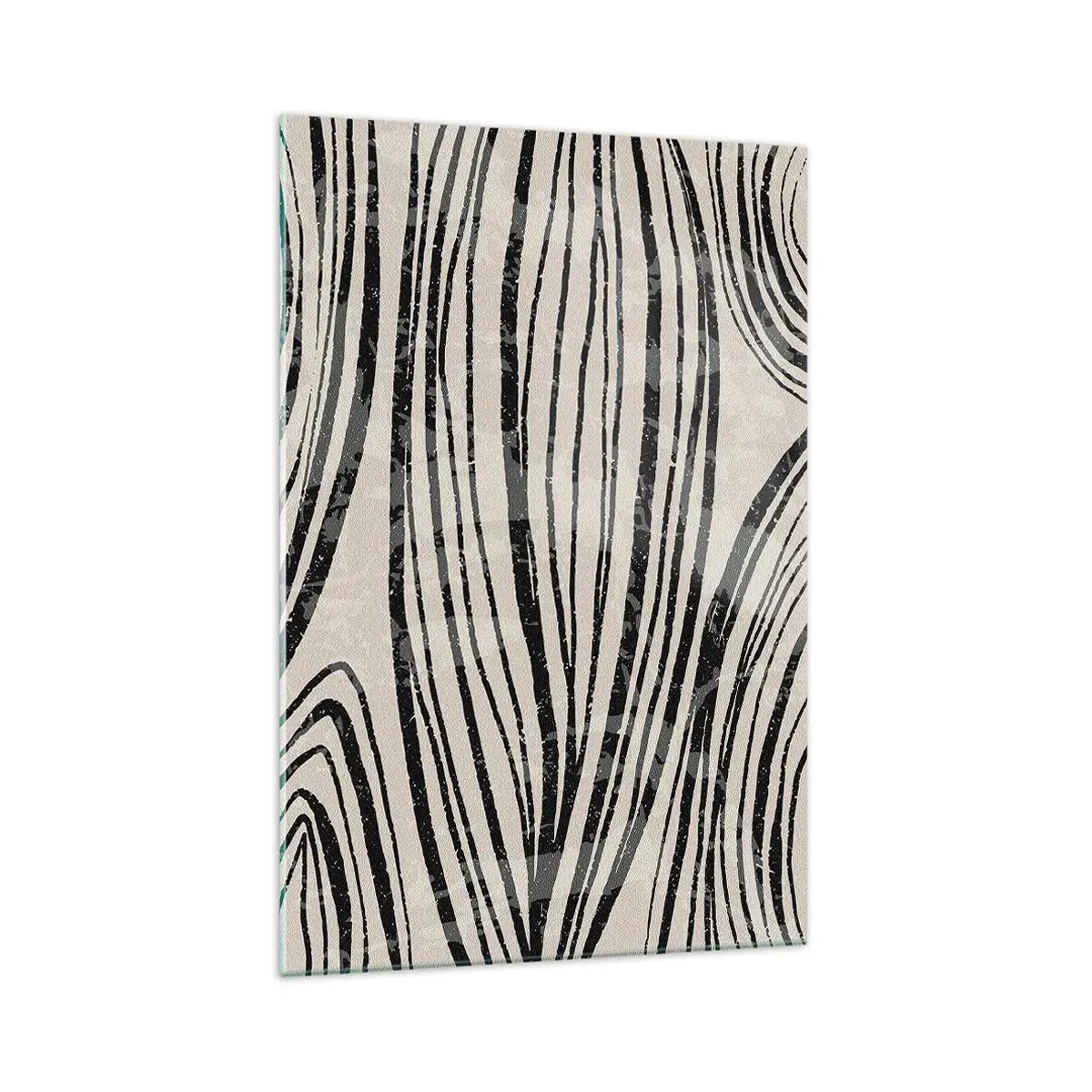 Schilderen op glas - Lijnoverstromingsvlakte - 70x100 cm