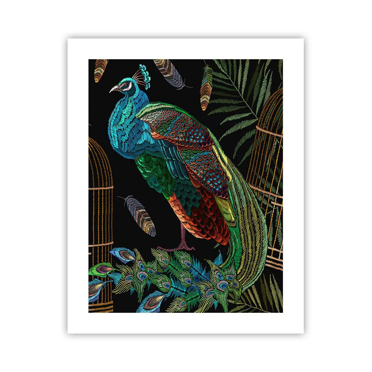 Poster - In koninklijke gewaden - 40x50 cm