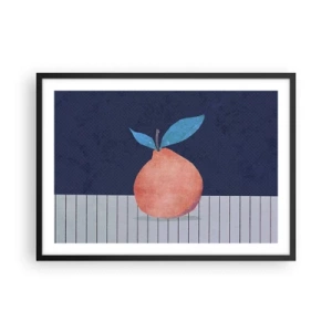 Poster in een zwarte lijst - Convexiteit en vlak - 70x50 cm