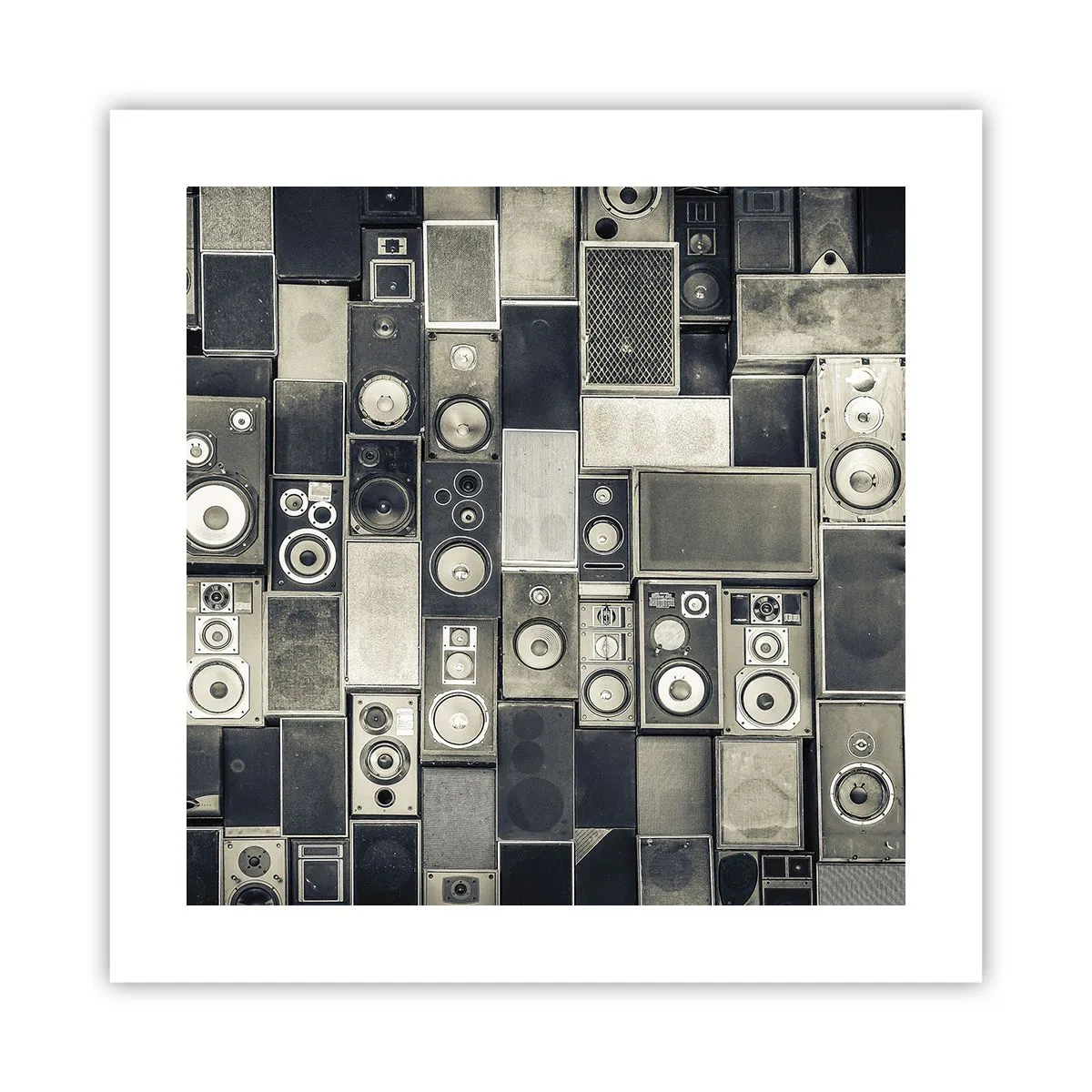 Poster - En alles is goed - 40x40 cm