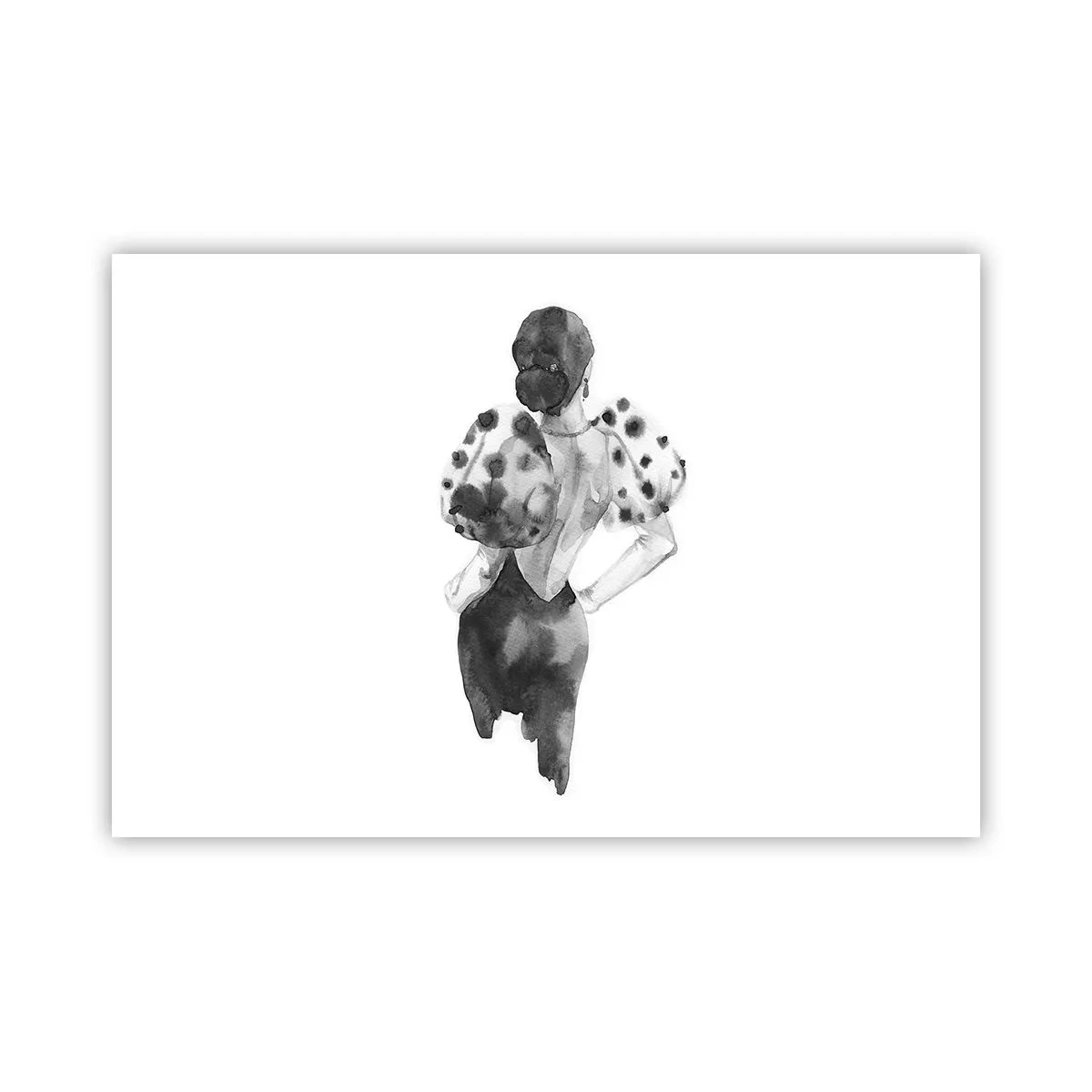 Poster - Ze kwam langs - 91x61 cm