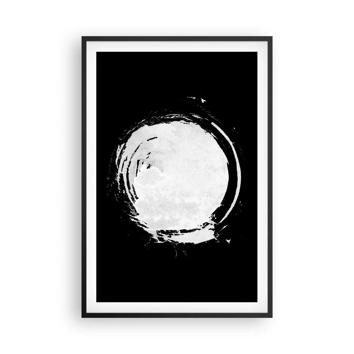 Poster in een zwarte lijst - Goede weg - 61x91 cm