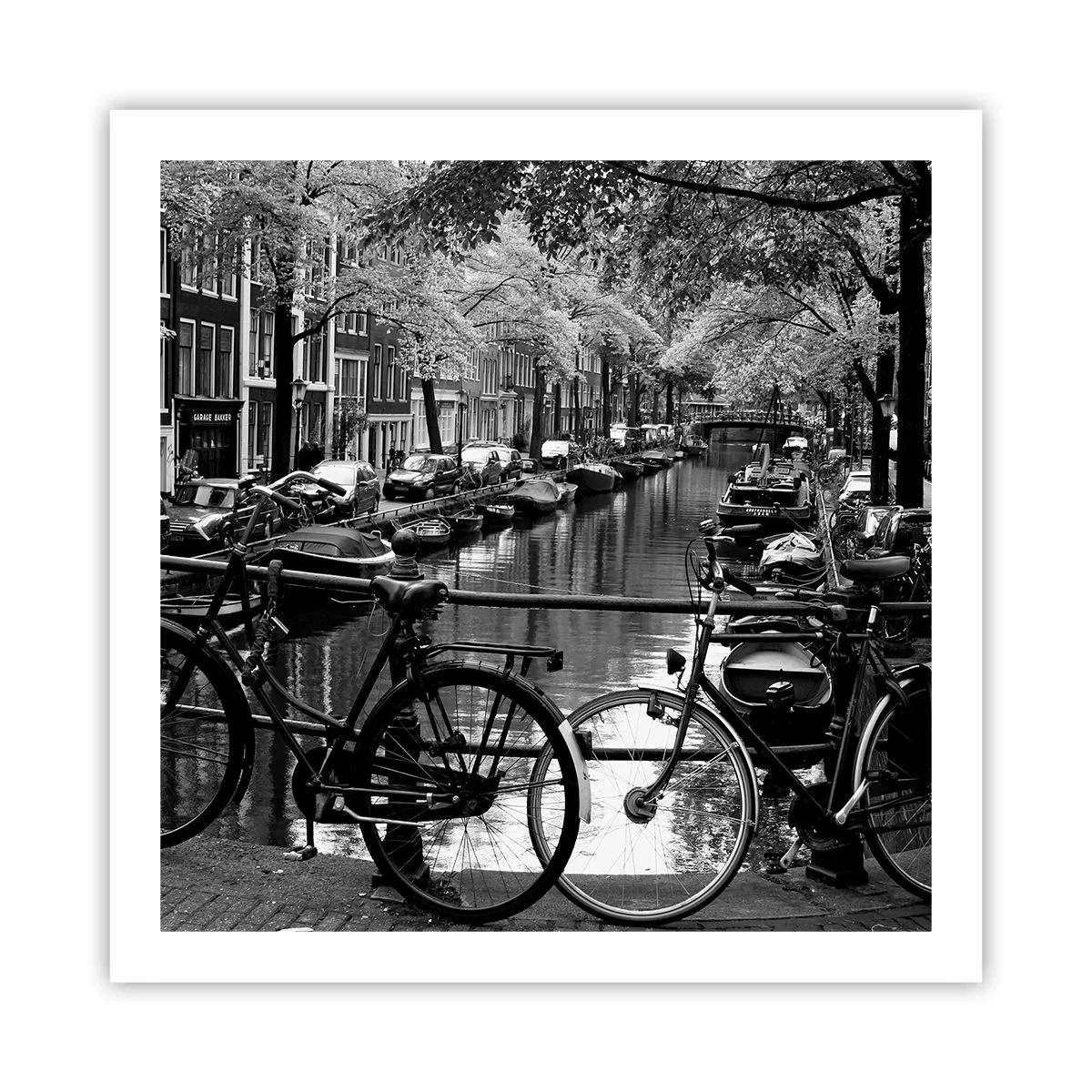 Poster - Een heel Nederlands uitzicht - 60x60 cm