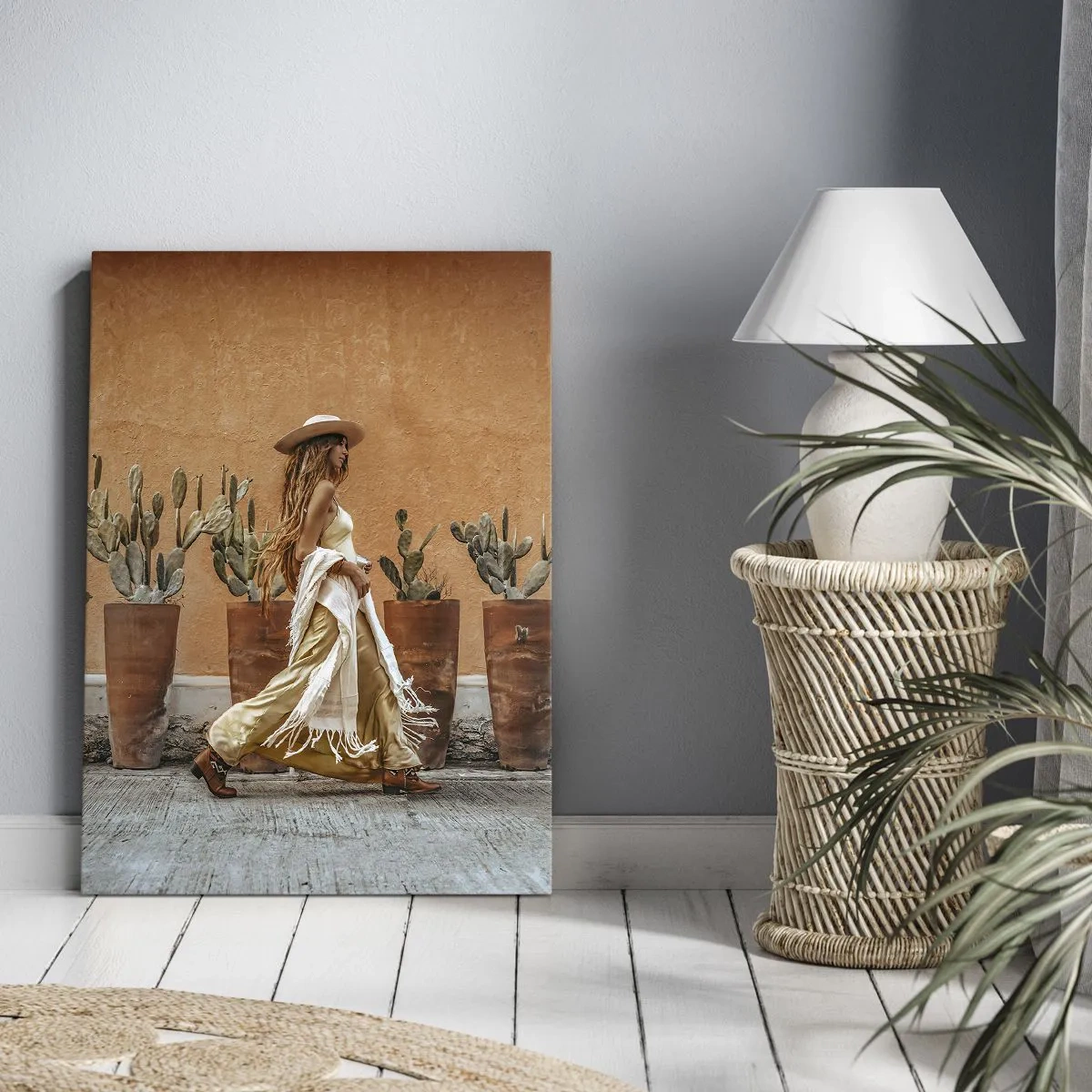 Schilderen op canvas - Hippie-stijl - 50x70 cm