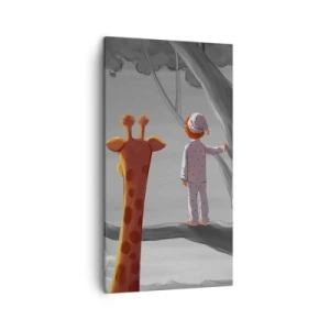 Schilderen op canvas - Dit gebeurt echt - 45x80 cm