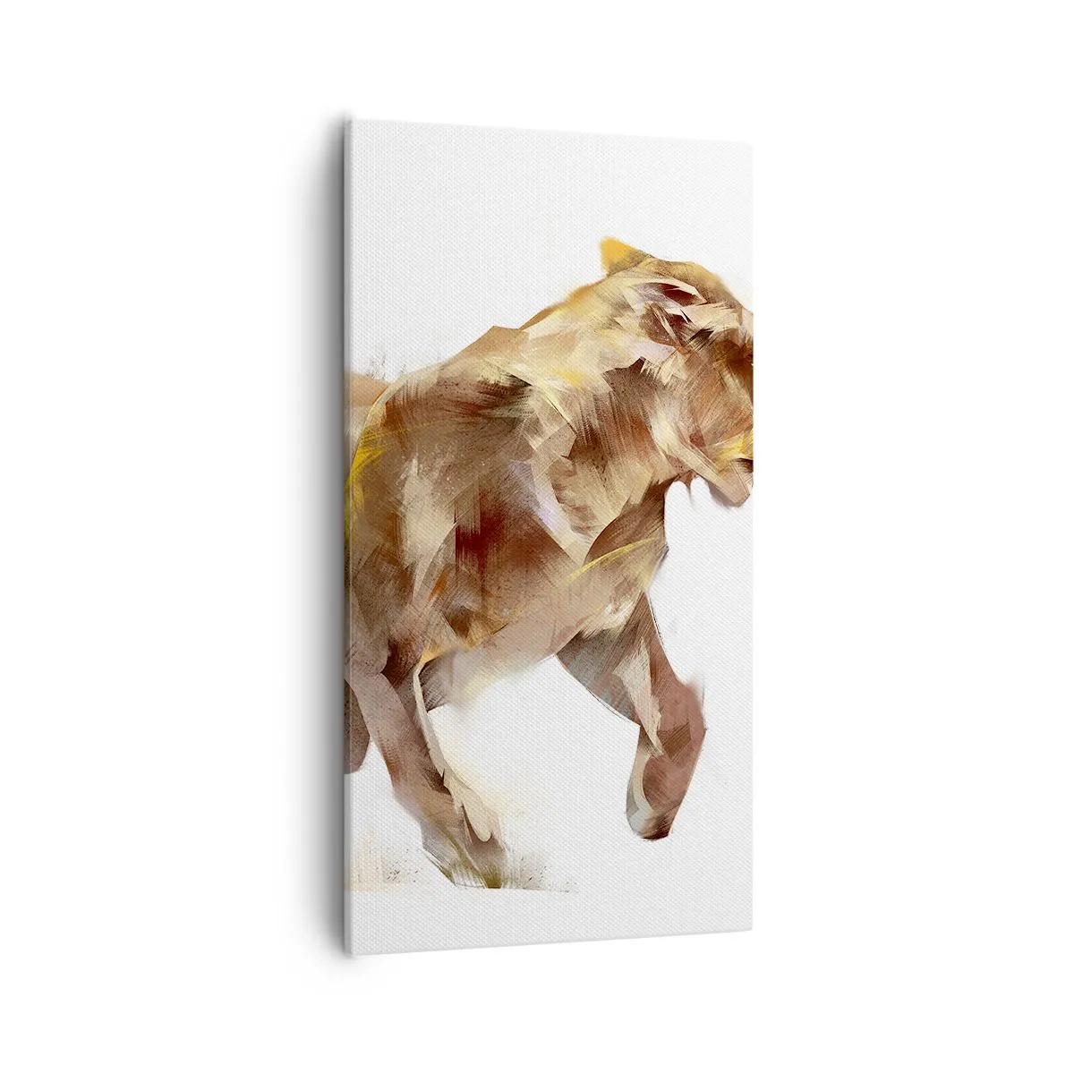 Schilderen op canvas - Wilde gratie - 55x100 cm