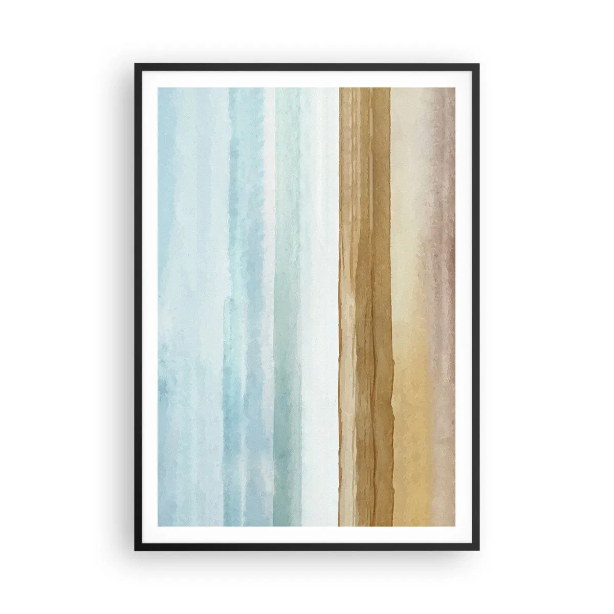 Poster in een zwarte lijst - Troost - 70x100 cm