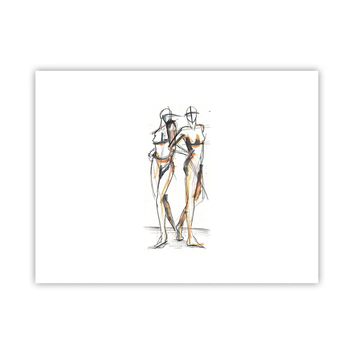 Poster - Een studie van genade - 40x30 cm