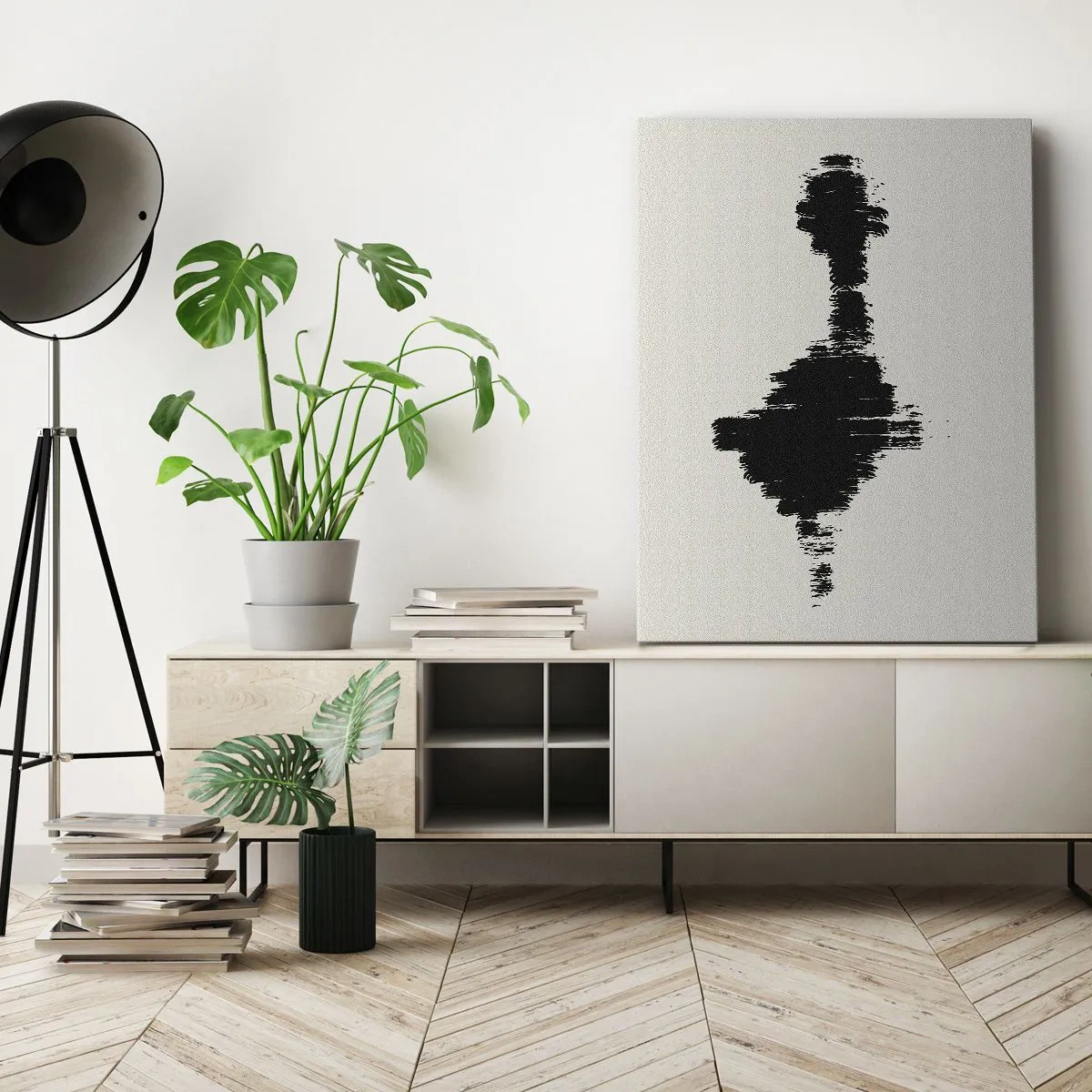 Schilderen op canvas - Trillingen van verbeelding - 50x70 cm