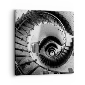 Schilderen op canvas - Hoger en hoger - 30x30 cm