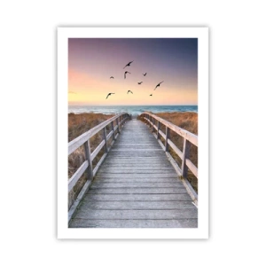 Poster - De ruimte voor opvliegen - 50x70 cm
