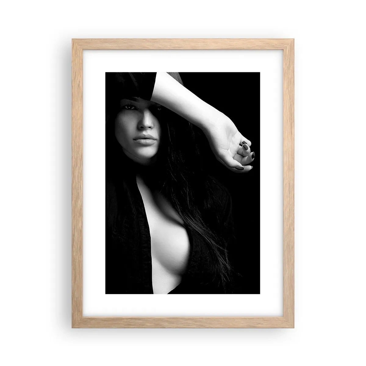 Een poster in een licht eiken lijst - Verleidingsschool - 30x40 cm