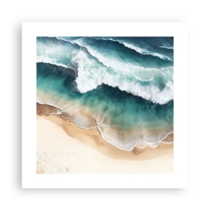 Poster - De eeuwige ontmoeting - 40x40 cm