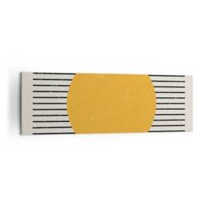 Schilderen op canvas - De kracht van eenvoud - 160x50 cm