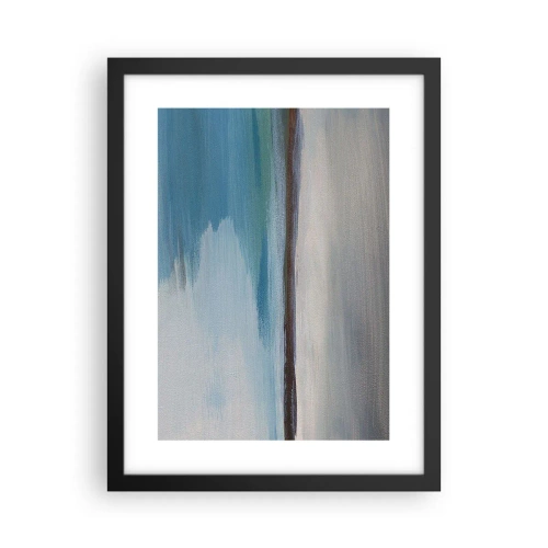 Poster in een zwarte lijst - Horizontaal landschap - 30x40 cm