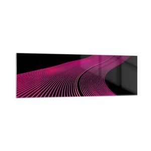 Schilderen op glas - Avenue van licht - 160x50 cm
