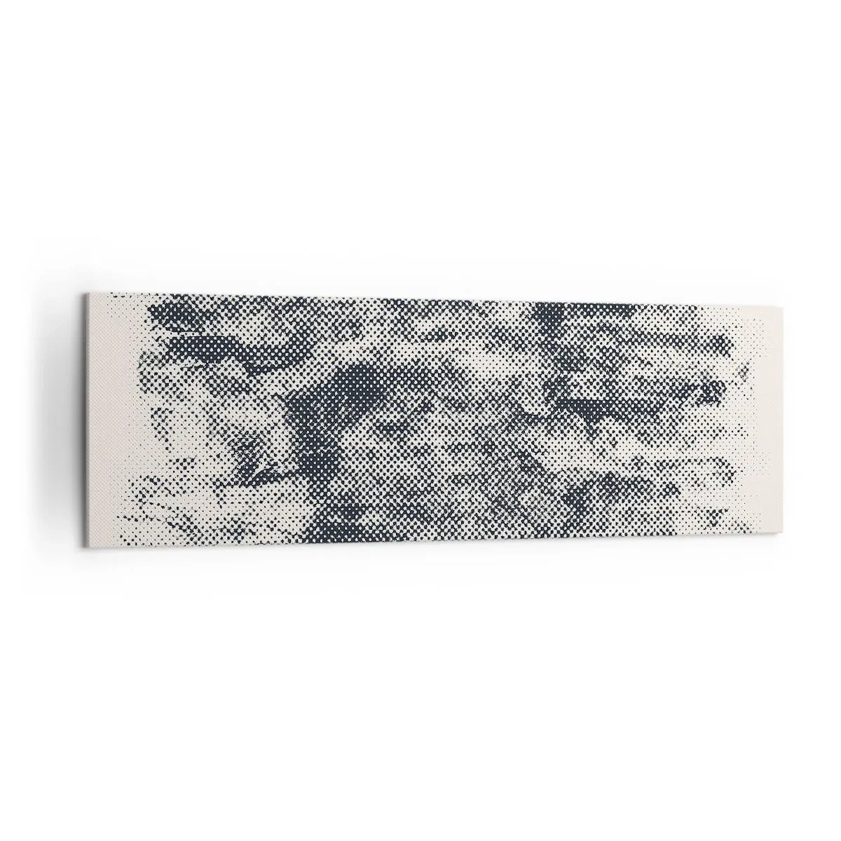 Schilderen op canvas - Mistige compositie - 160x50 cm