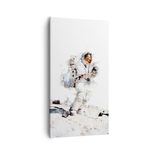 Schilderen op canvas - Gezant van de Aarde - 55x100 cm