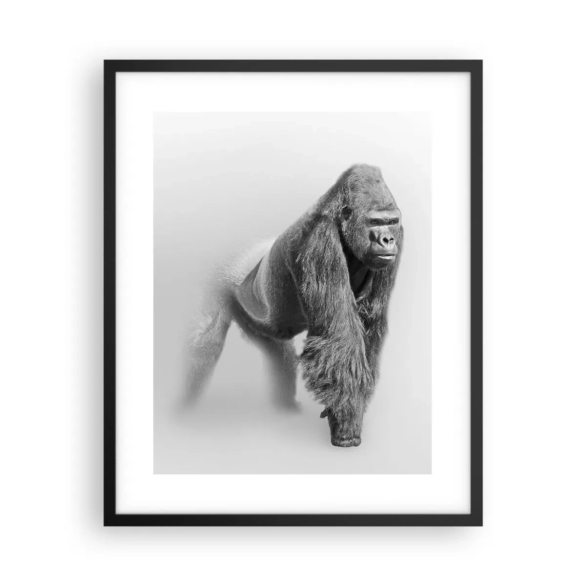 Poster in een zwarte lijst - Vertrouwen in zijn kracht - 40x50 cm