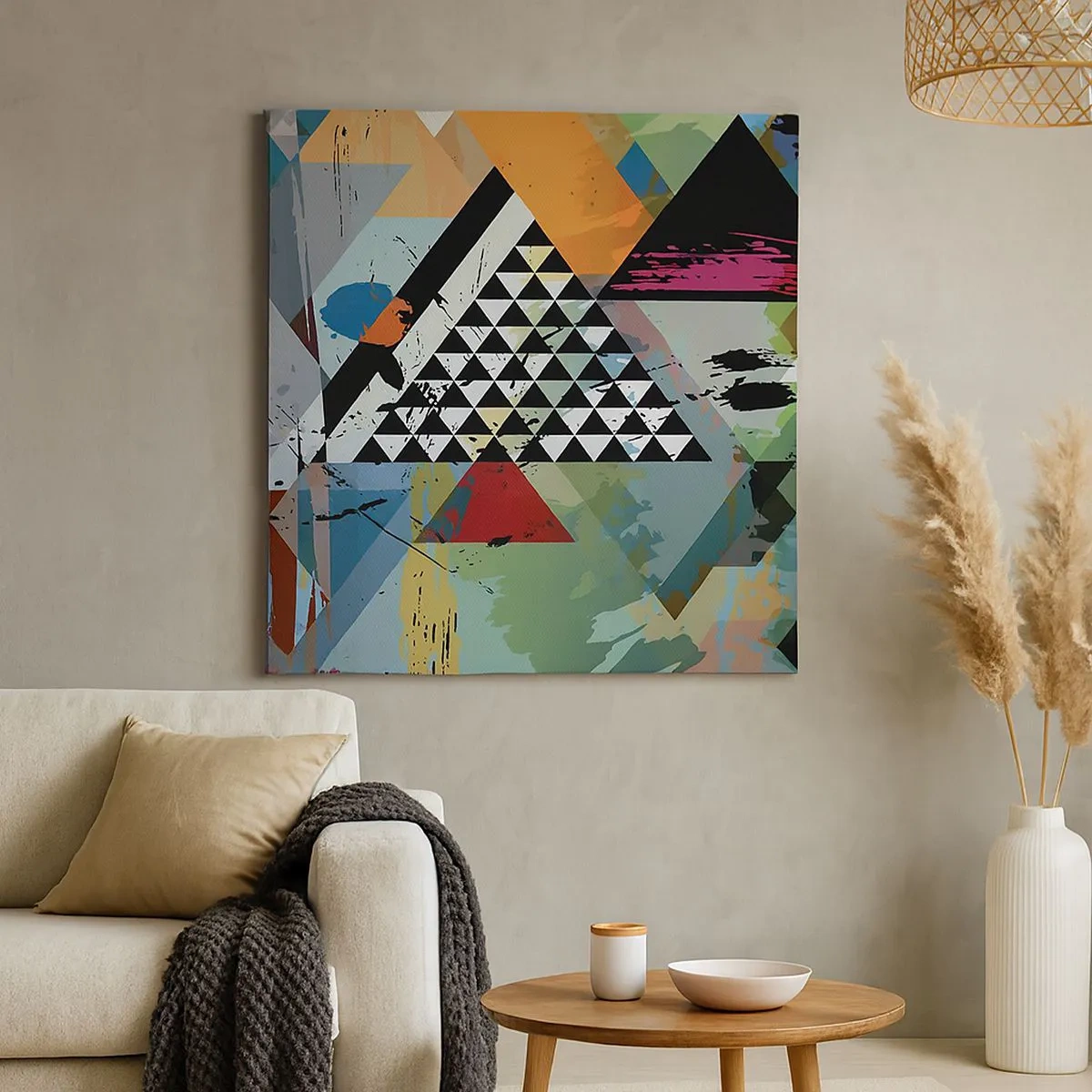 Schilderen op canvas - Hoe gemakkelijk is het - 30x30 cm