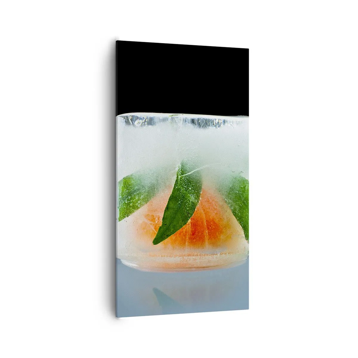 Schilderen op canvas - Fris en koel - 65x120 cm