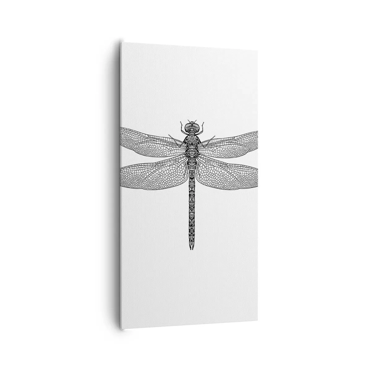 Schilderen op canvas - Precisie van de natuur - 65x120 cm