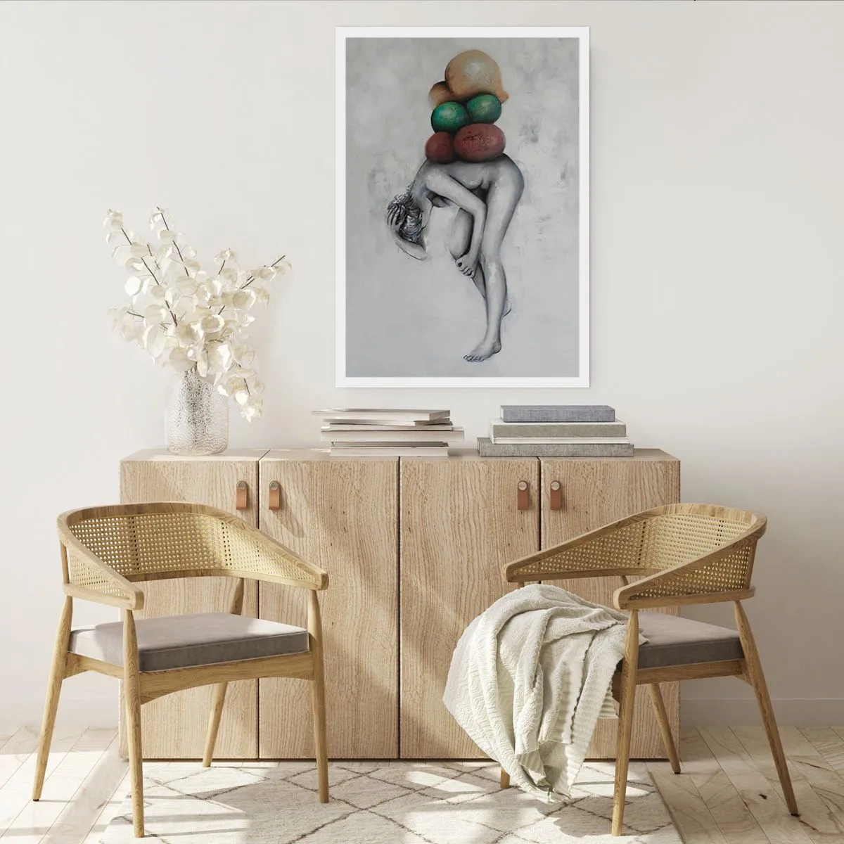 Poster - De last van het leven - 40x50 cm