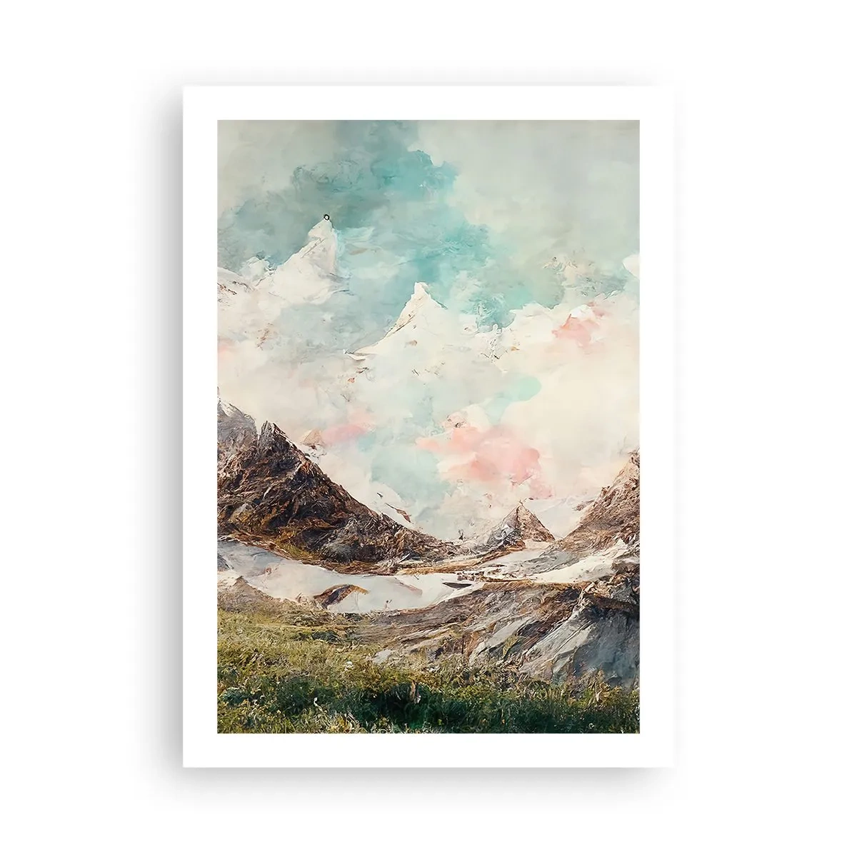 Poster - Rotsbladen - 50x70 cm