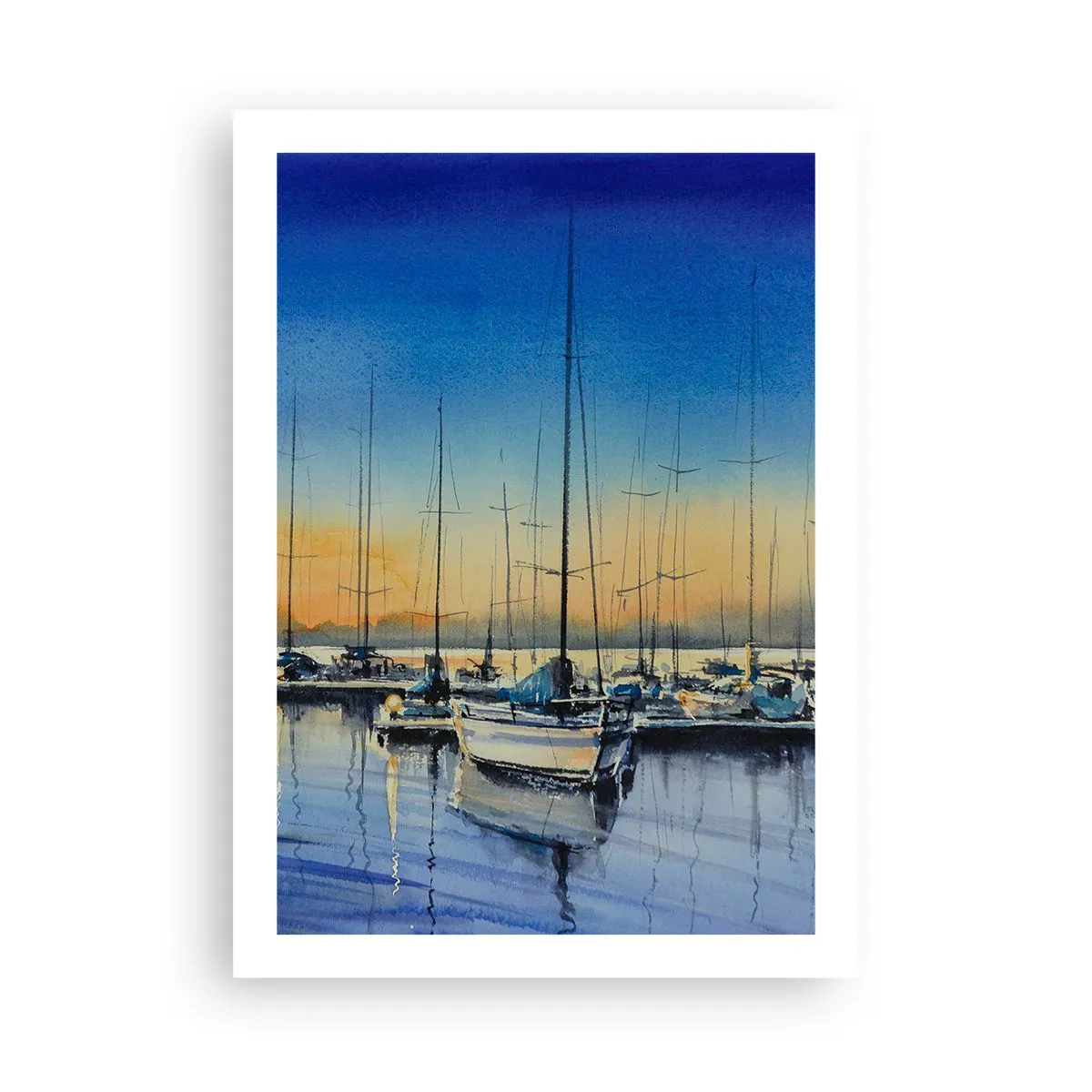 Poster - Einde van een goede dag - 50x70 cm