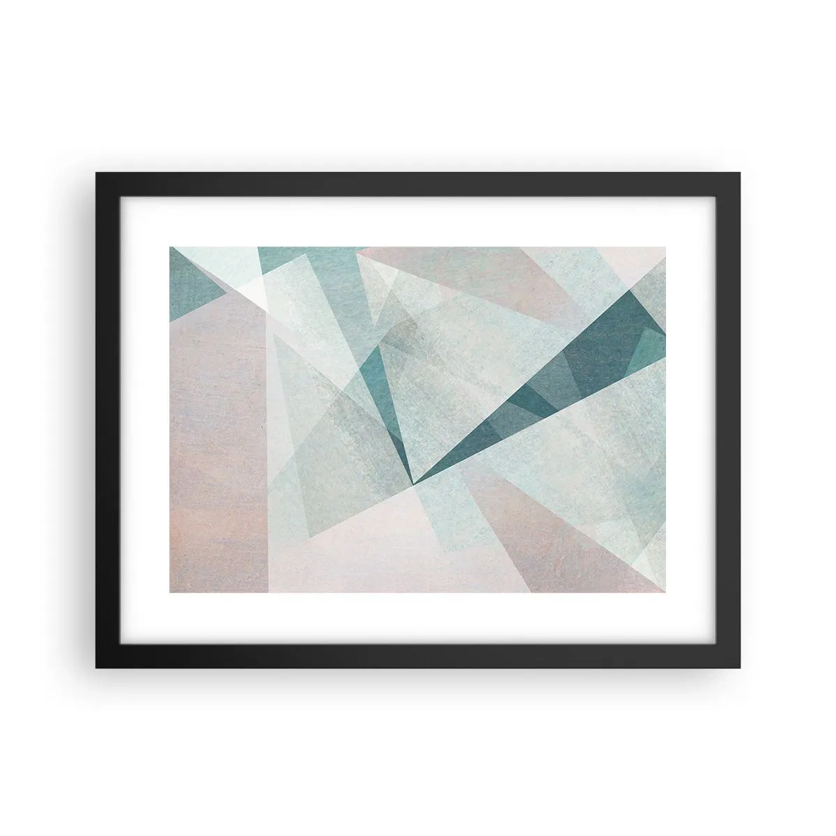 Poster in een zwarte lijst - Makkelijk maar dynamisch - 40x30 cm