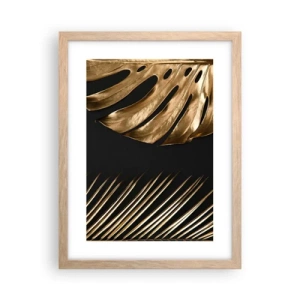 Een poster in een licht eiken lijst - Anders en net zo duur - 30x40 cm