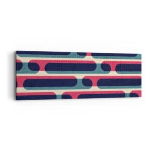 Schilderen op canvas - In de diepte en vooruit - 90x30 cm