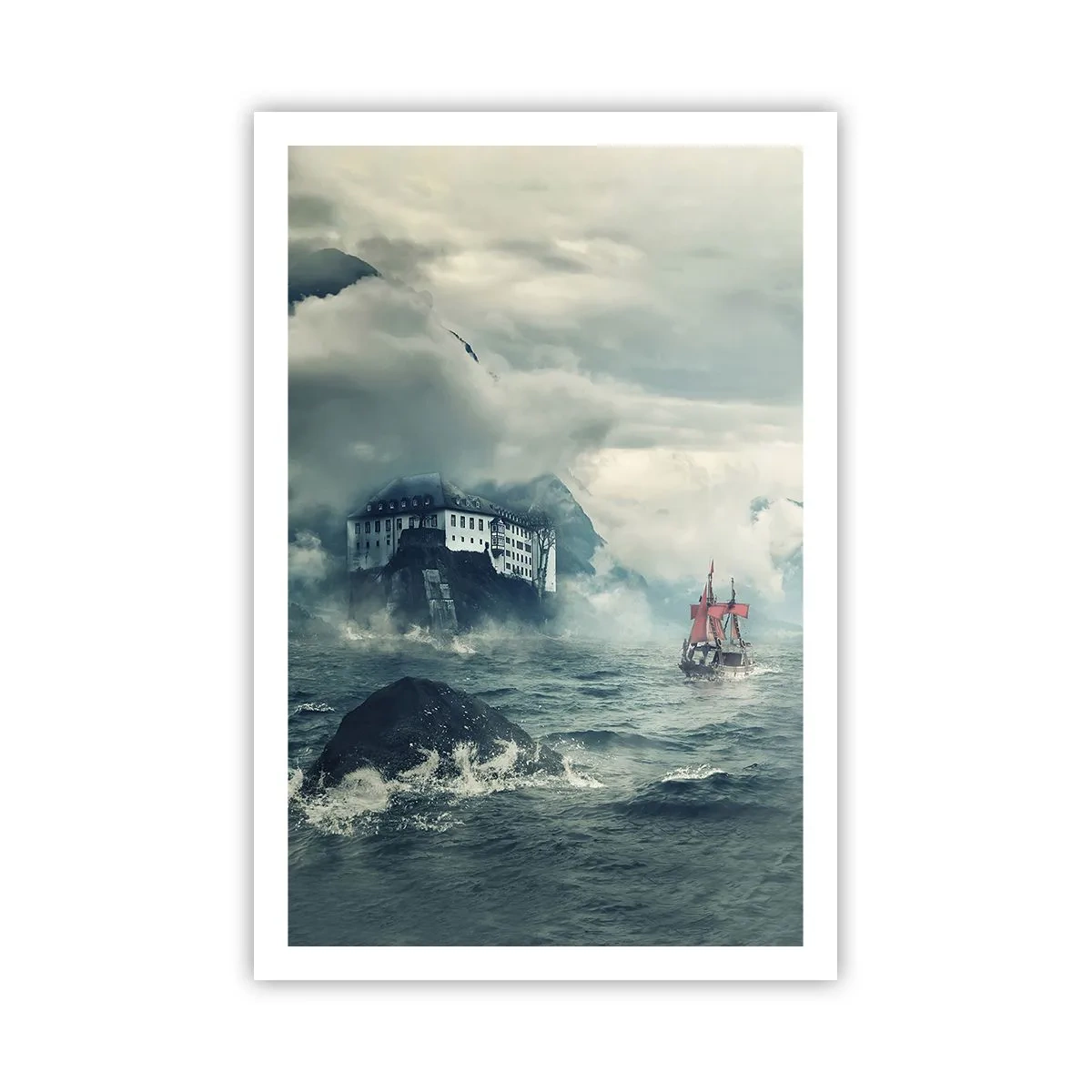 Poster - In magische wateren - 61x91 cm