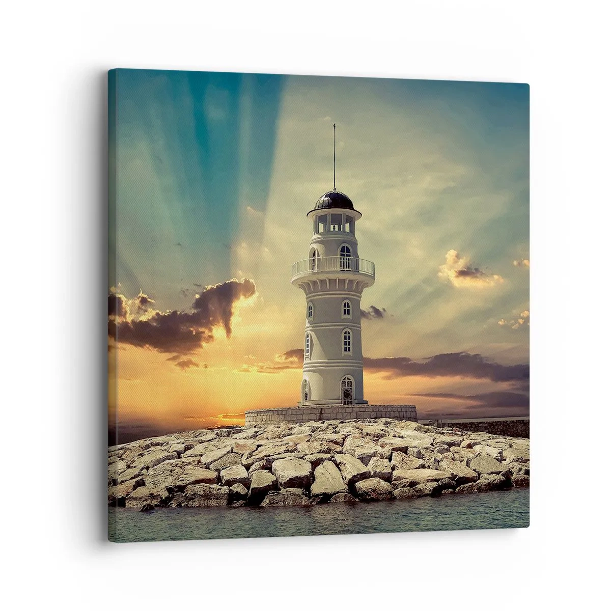 Schilderen op canvas - Licht - Goed - Schoonheid - 30x30 cm