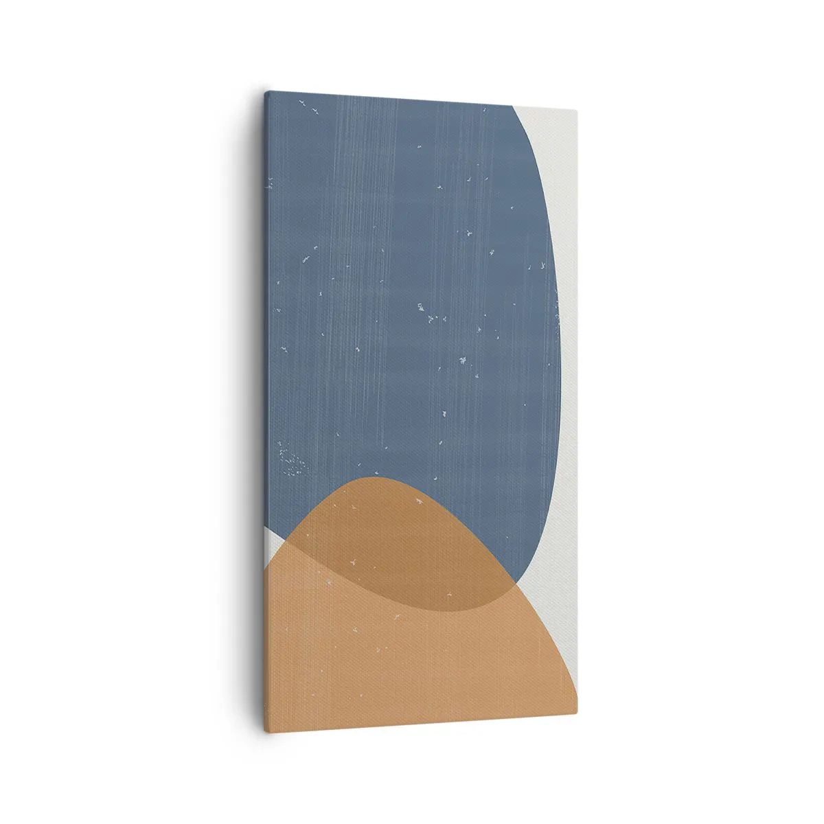 Schilderen op canvas - Ovalen en invloeden - 55x100 cm