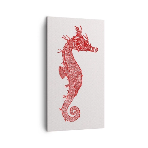 Schilderen op canvas - Een ingewikkeld wezen - 45x80 cm