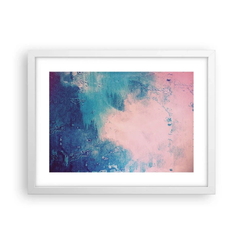 Poster in een witte lijst - Hemelse omhelzingen - 40x30 cm