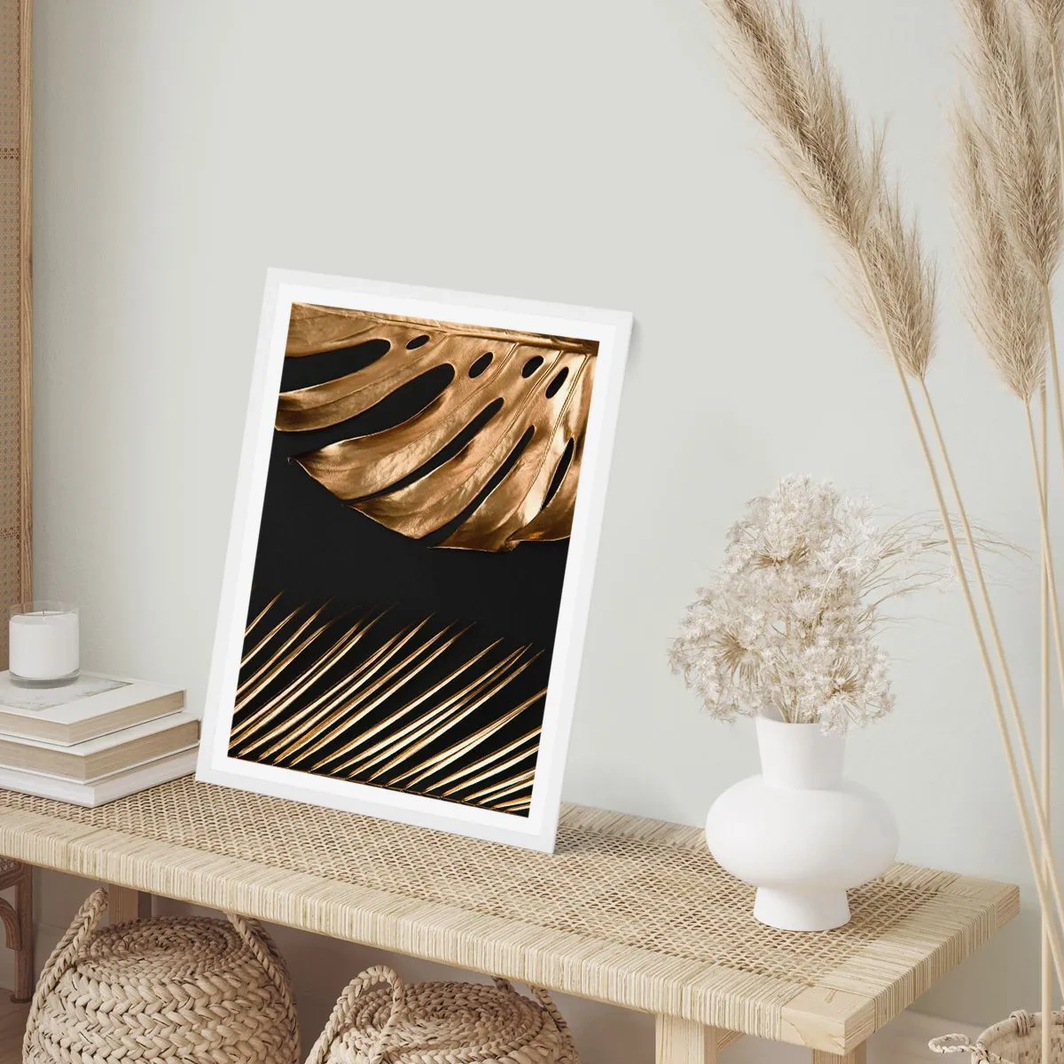 Poster in een witte lijst - Anders en net zo duur - 50x70 cm