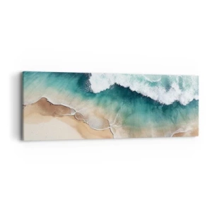Schilderen op canvas - De eeuwige ontmoeting - 90x30 cm